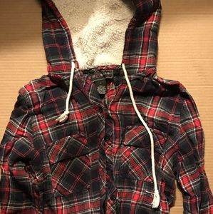 Winter plaid jacket